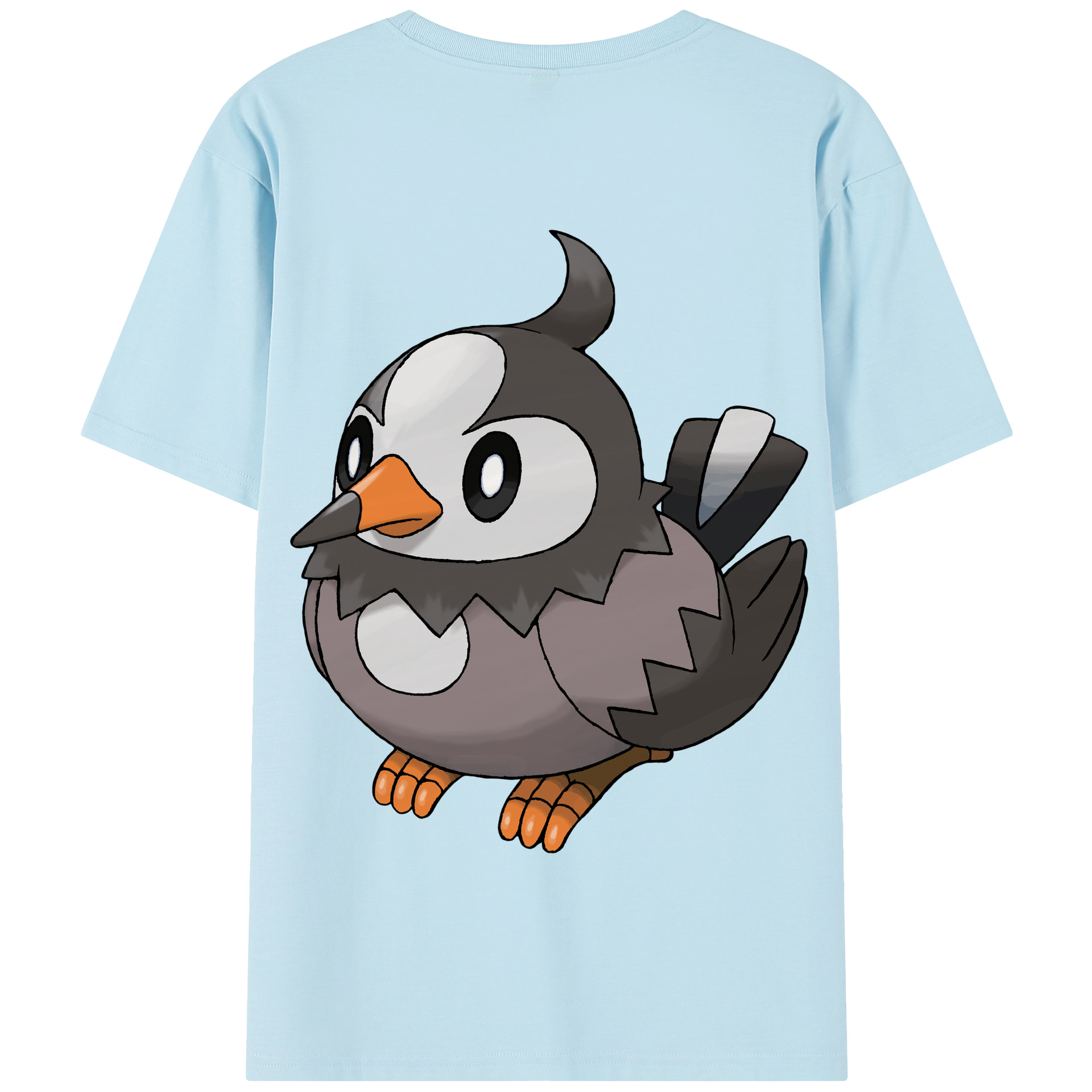 （画像用） ポケットモンスター Pokémon 綿100％半袖Tシャツ（背面プリント）